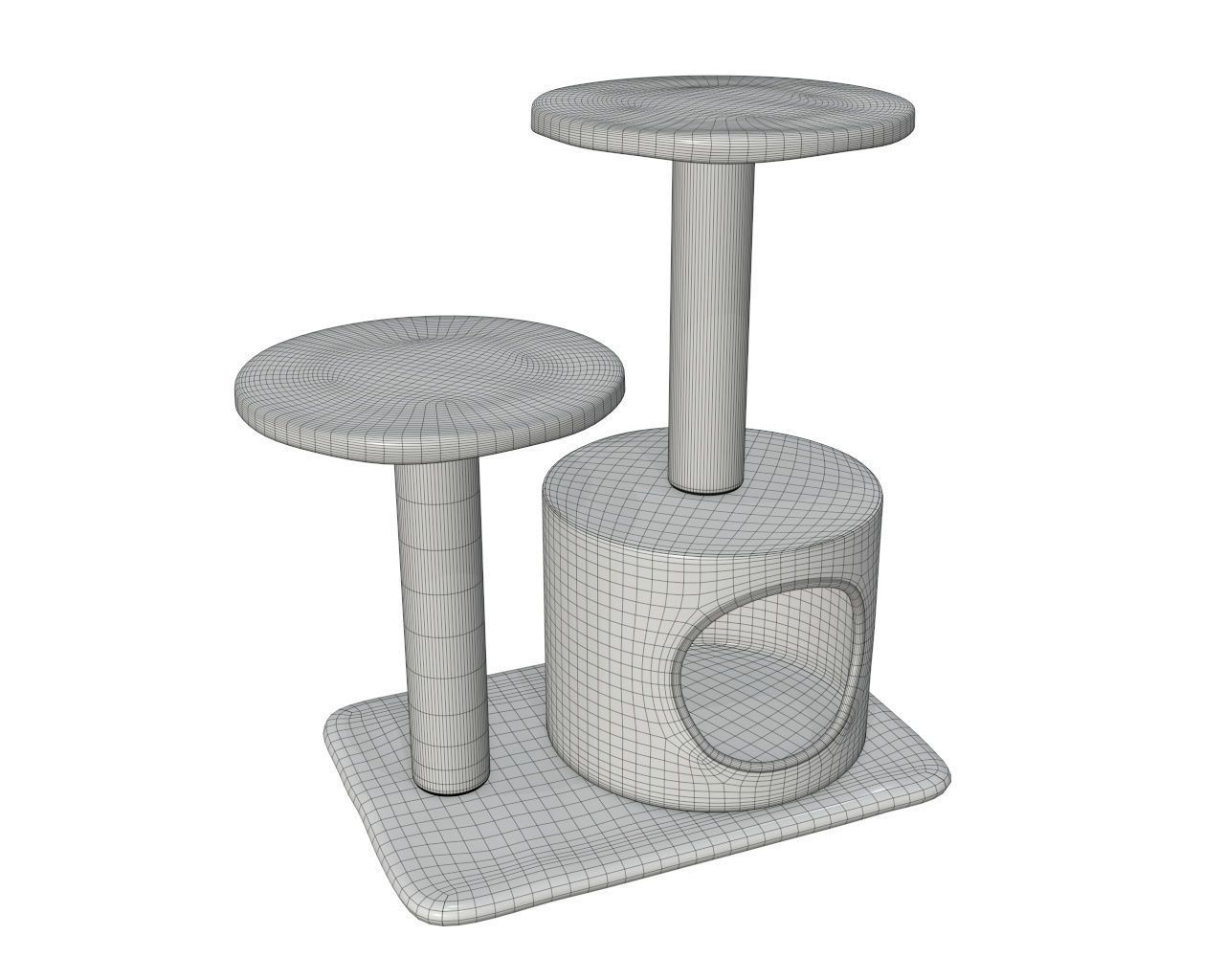 Pet playhouse 04 3D model_5