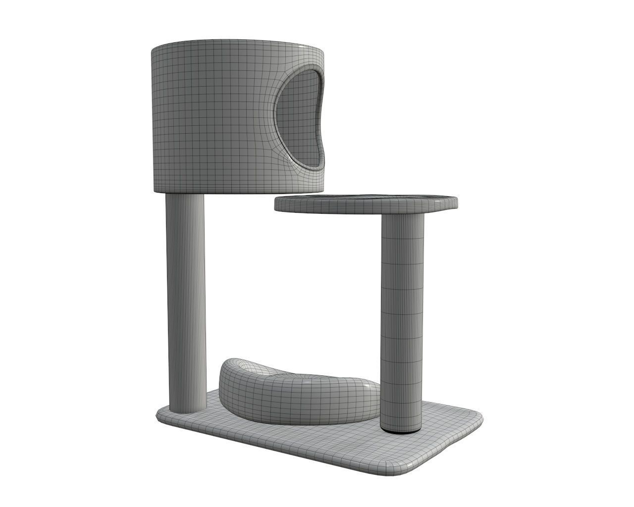 Pet playhouse 05 3D model_7