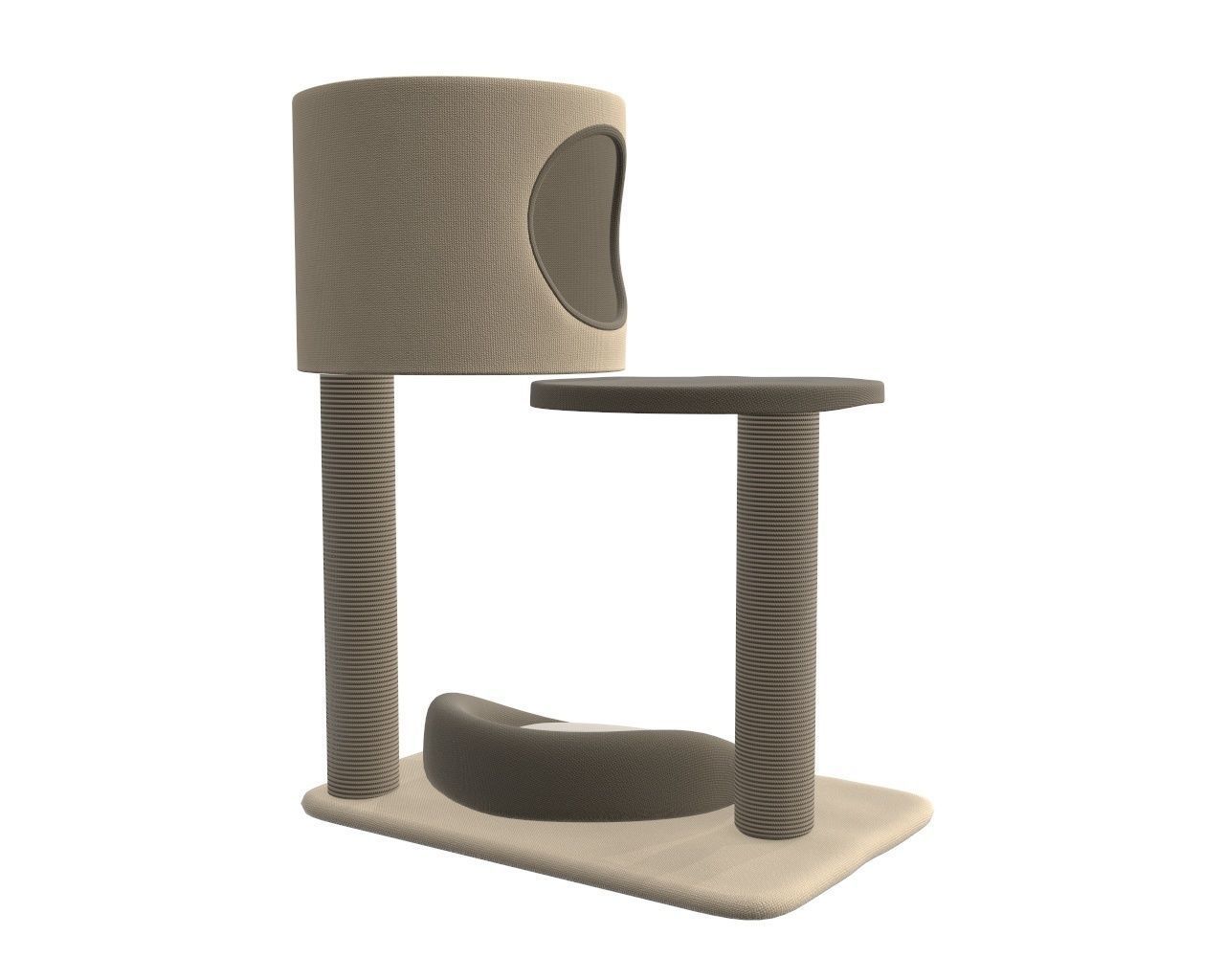 Pet playhouse 05 3D model_3