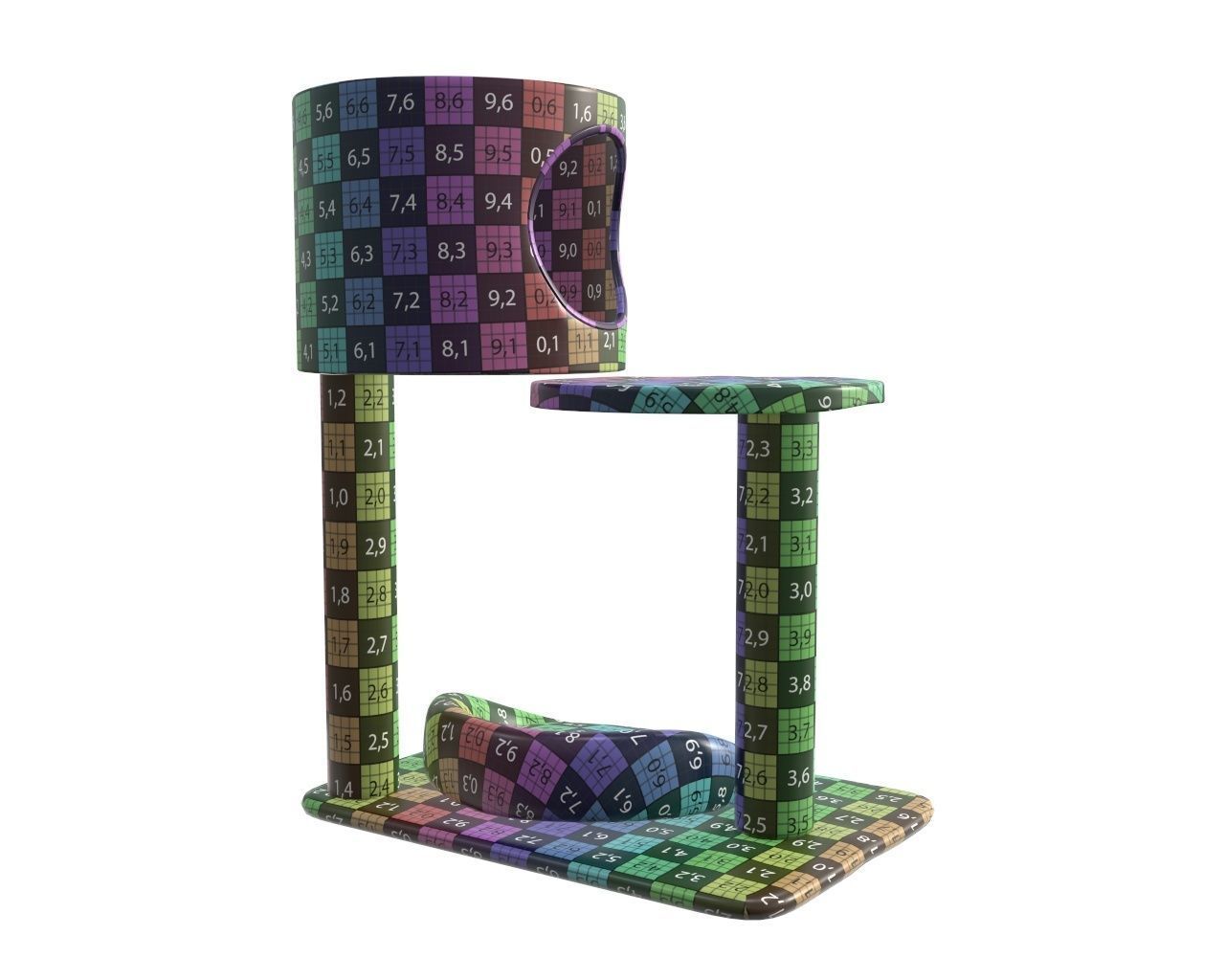 Pet playhouse 05 3D model_11