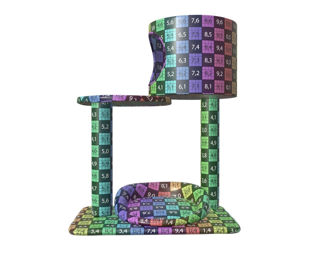 Pet playhouse 05 3D model_10