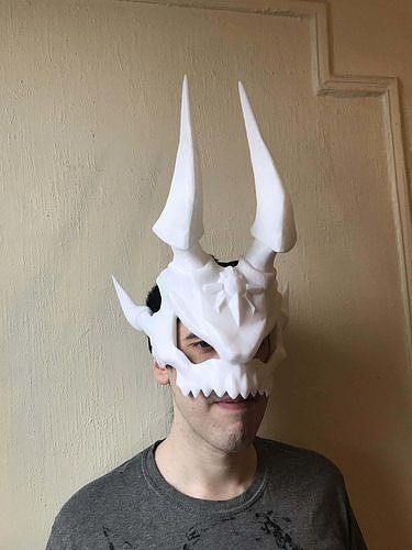Phanotom Ganon Cosplay Mask from Zelda Breath of the Wild 3D model
