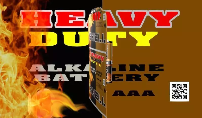 AAA 4 PCS BATTERY PACK 3D model