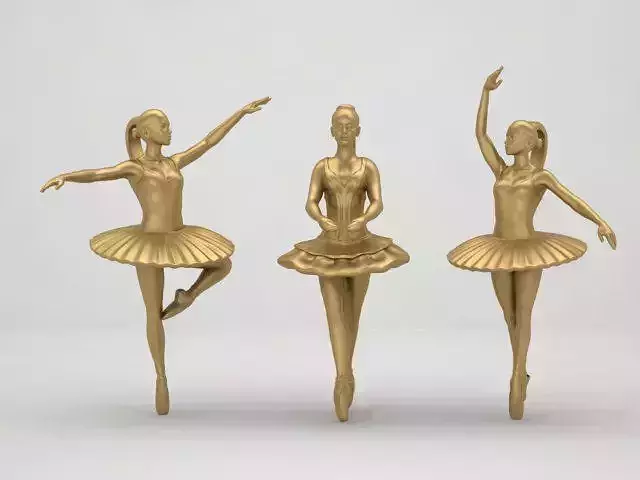 balerina pendant  3D print model