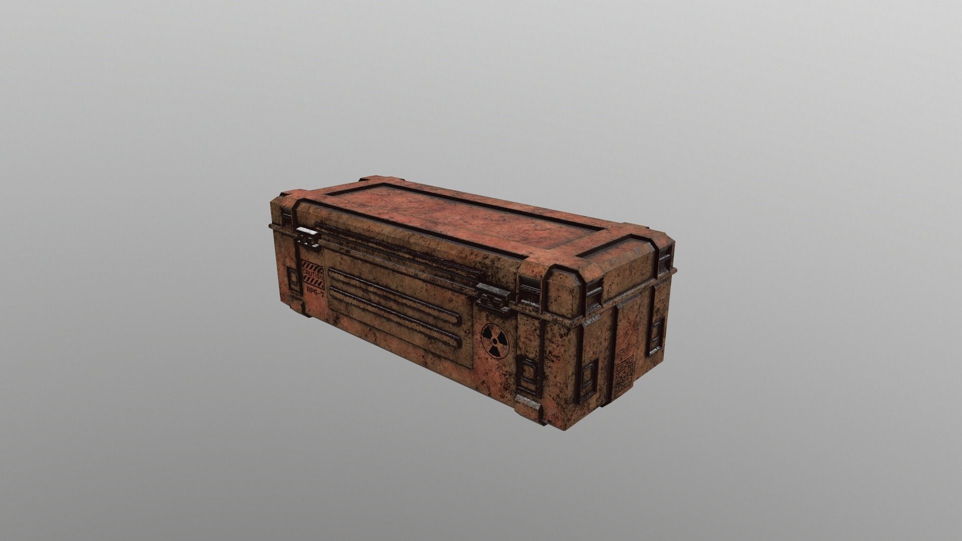 Military Weapon Crate PBR Assets Low-poly 3D model_6