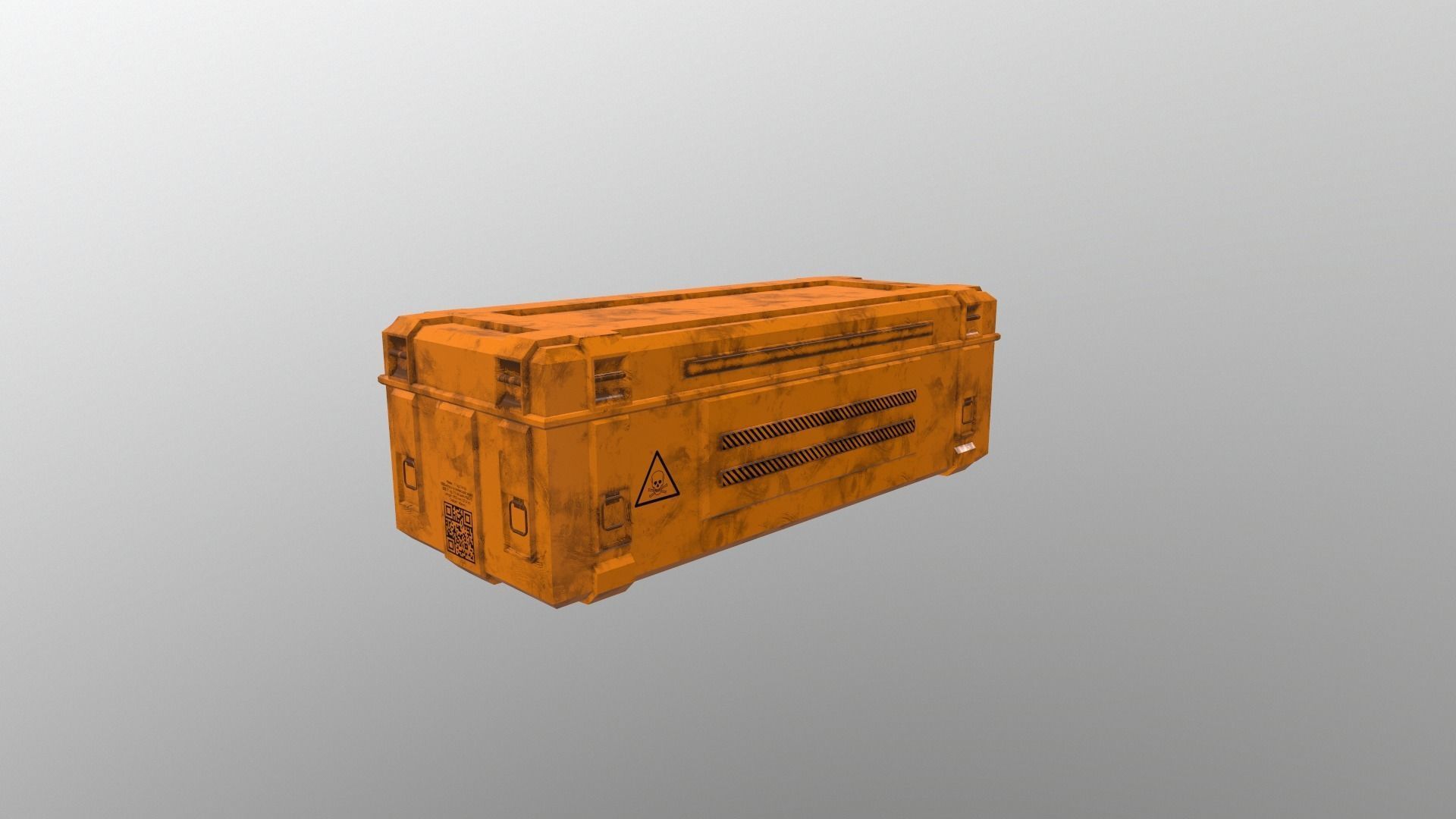 Military Weapon Crate PBR Assets Low-poly 3D model_2