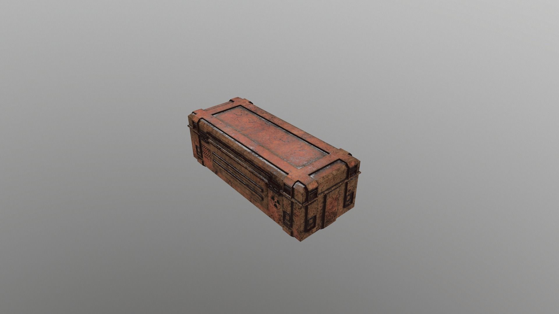 Military Weapon Crate PBR Assets Low-poly 3D model_3