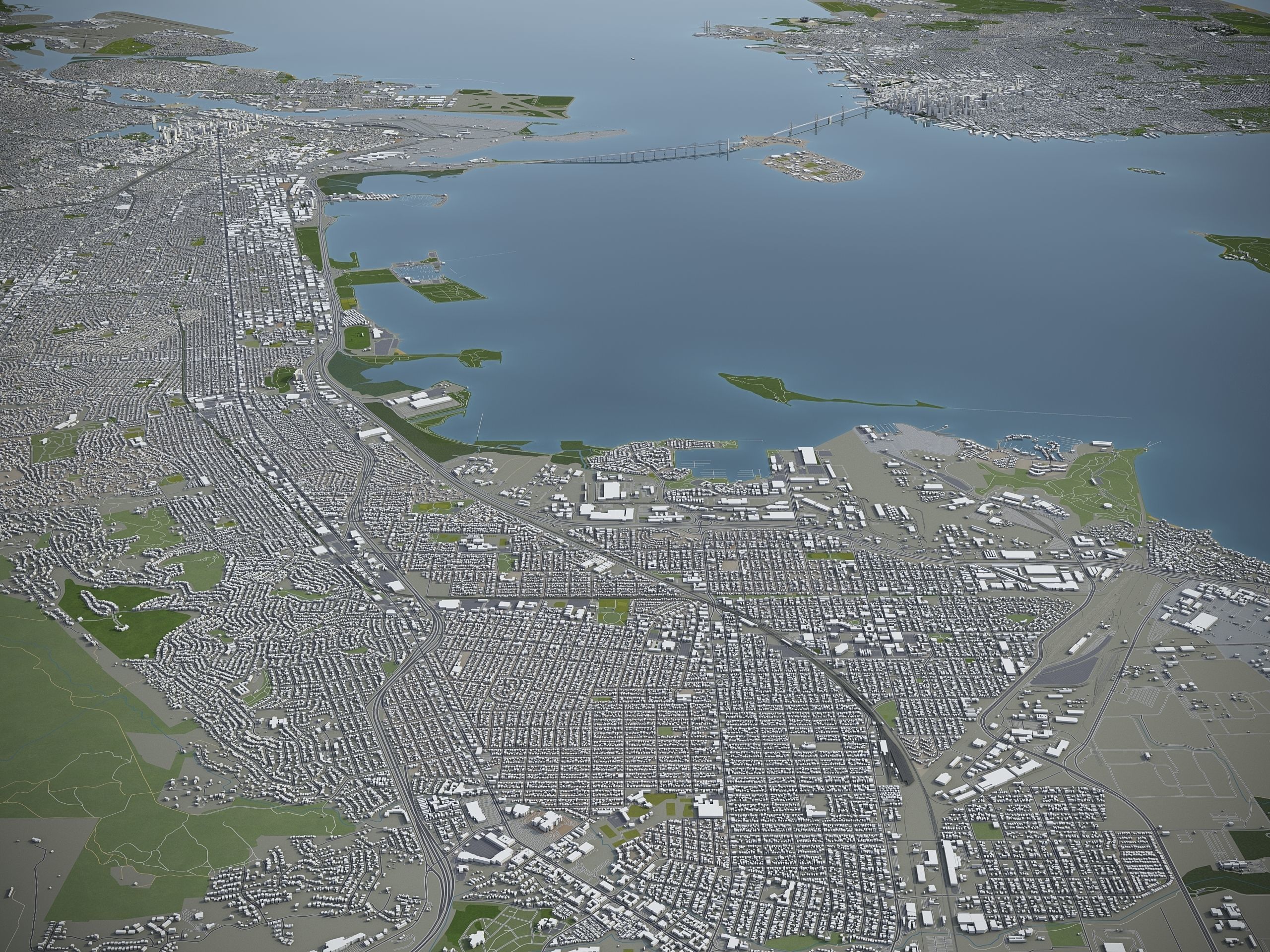 San Francisco Bay - all cities 3D Model Collection_23
