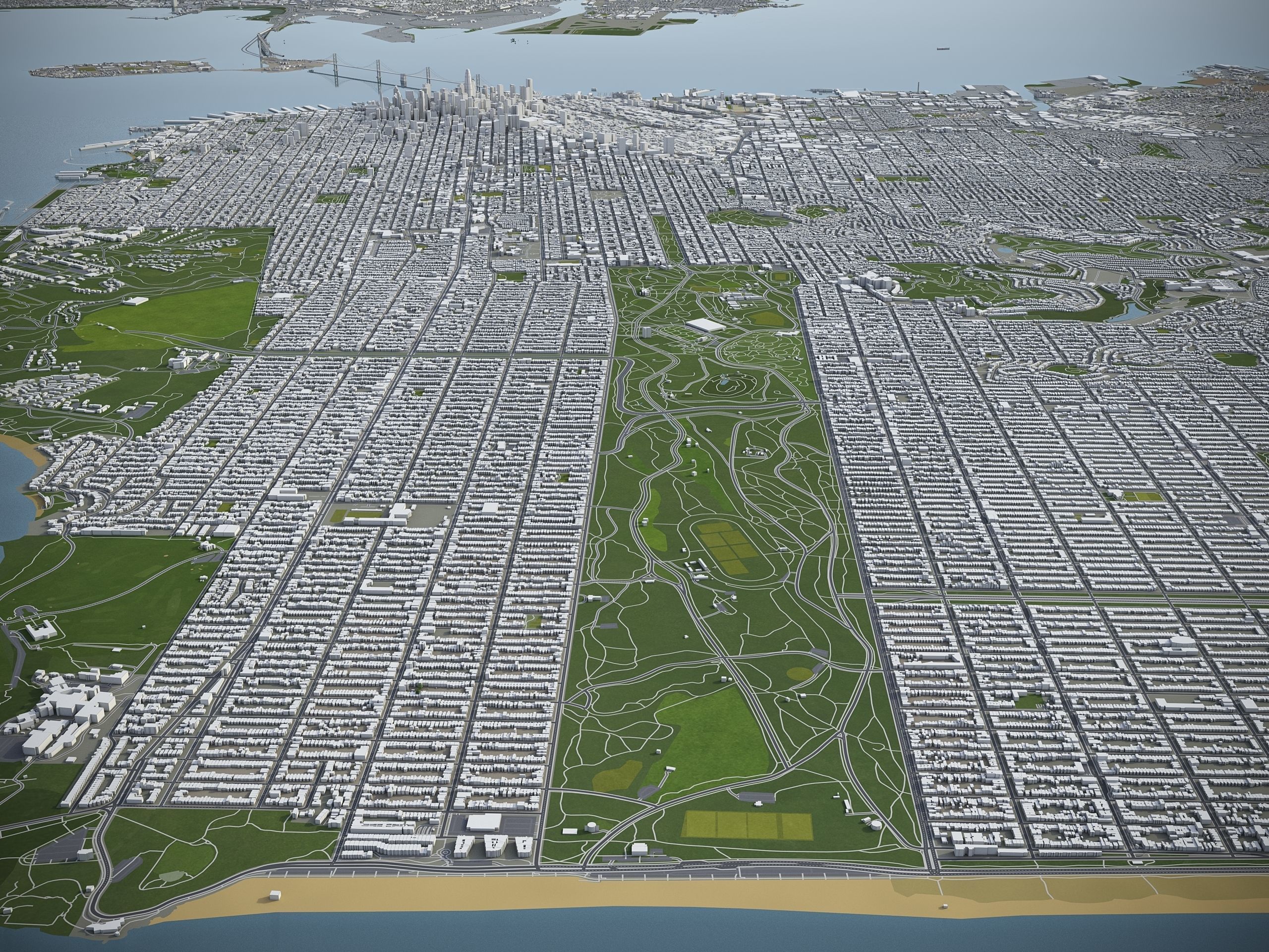 San Francisco Bay - all cities 3D Model Collection_17