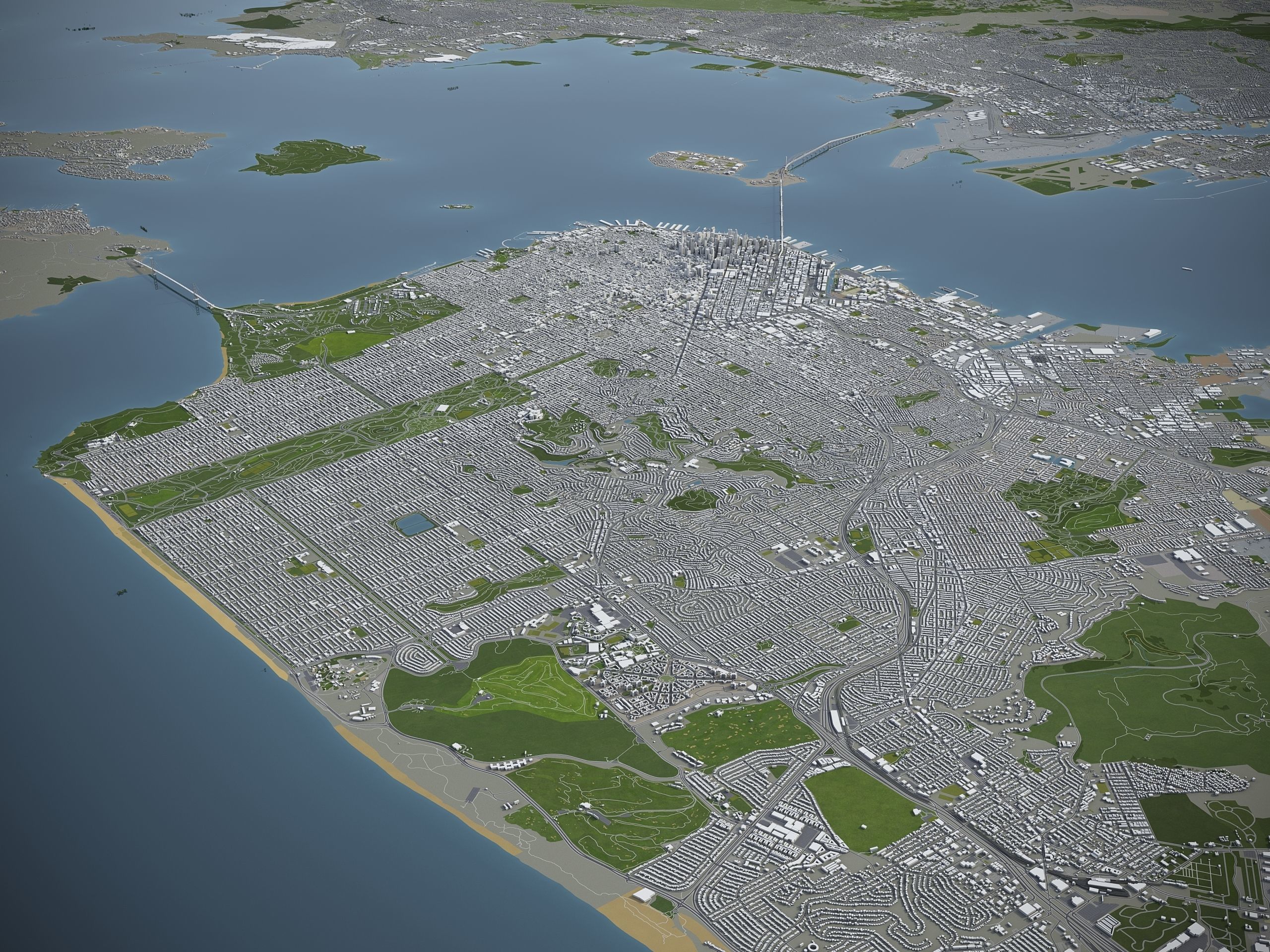 San Francisco Bay - all cities 3D Model Collection_18