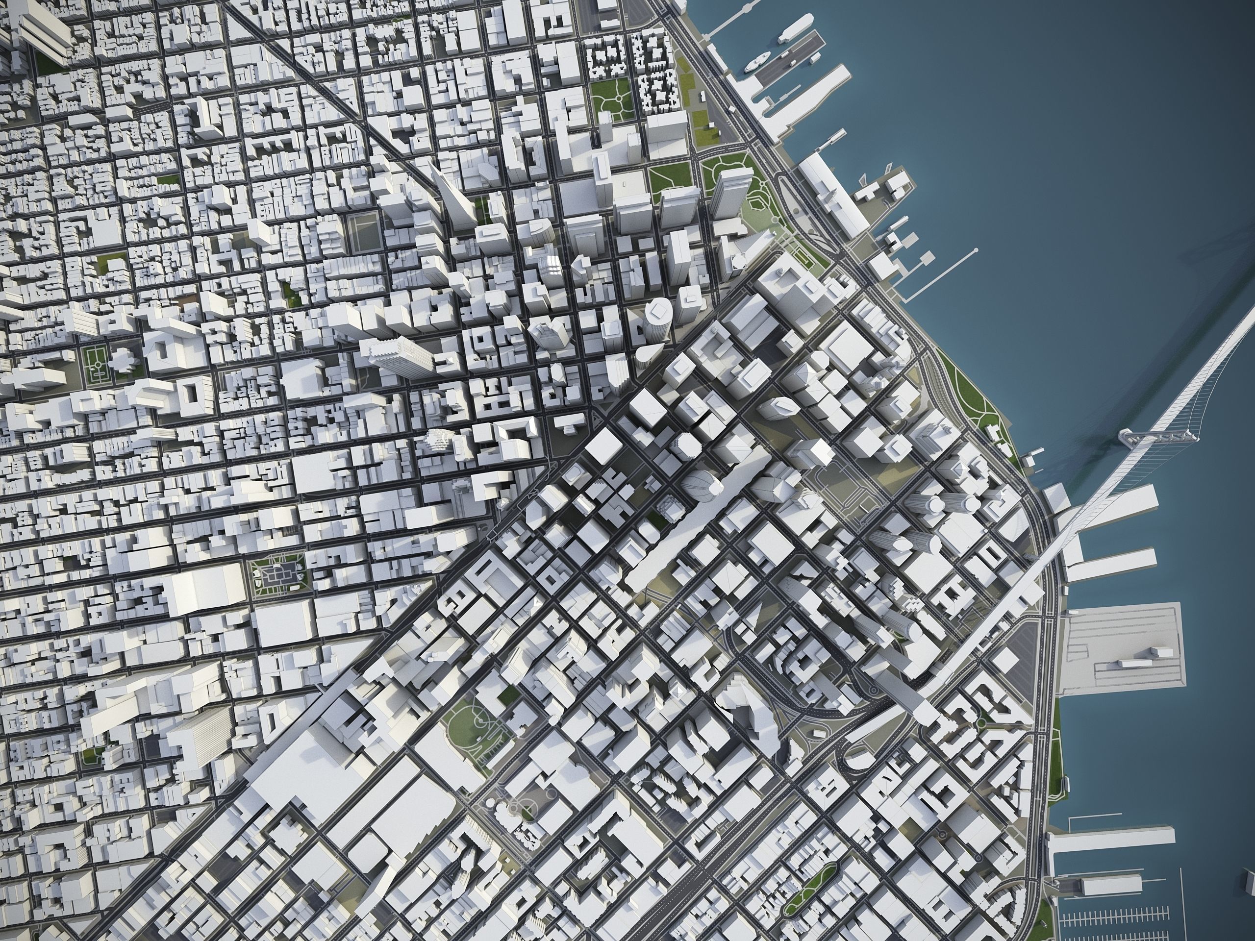 San Francisco Bay - all cities 3D Model Collection_21