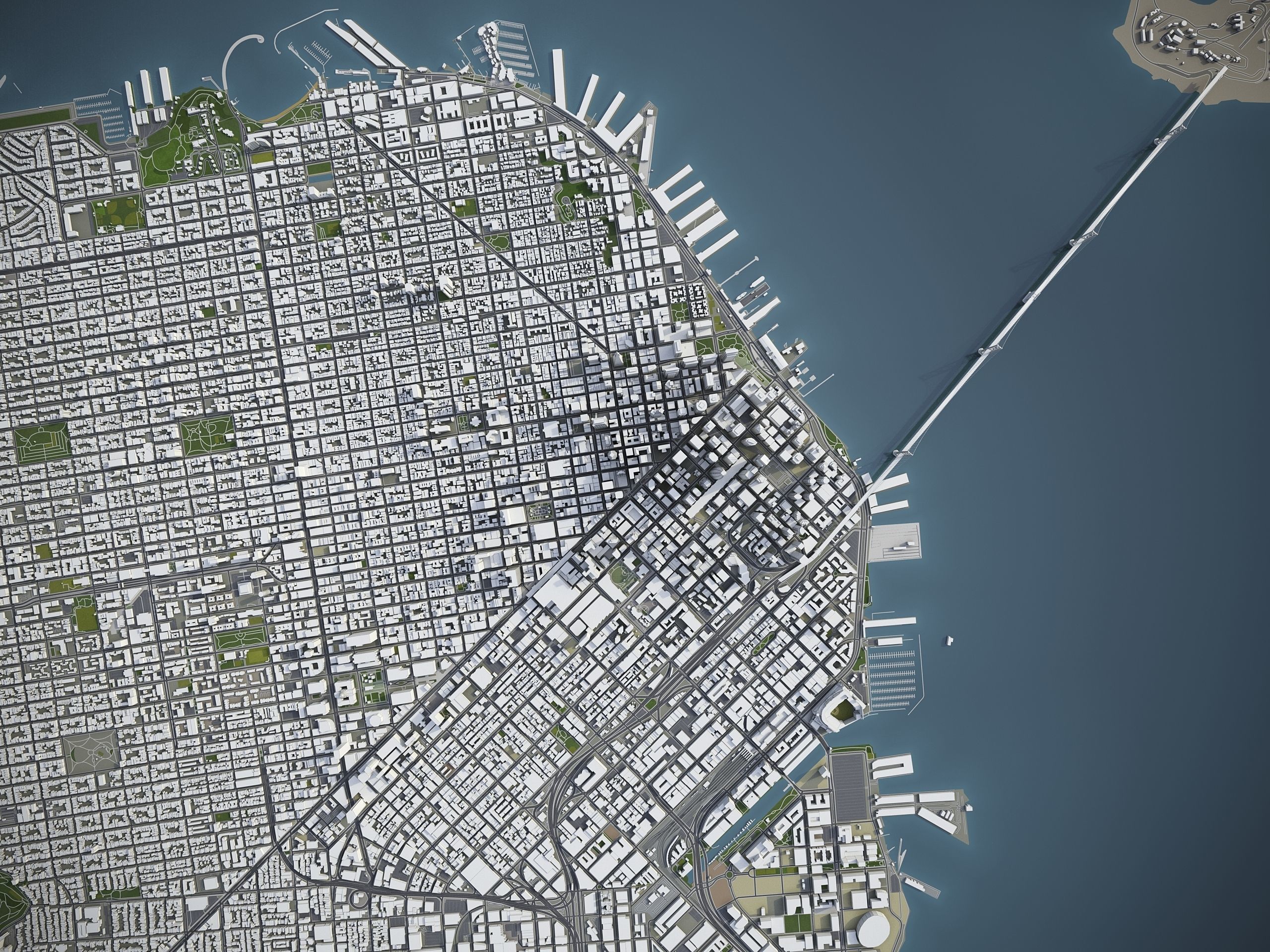 San Francisco Bay - all cities 3D Model Collection_22