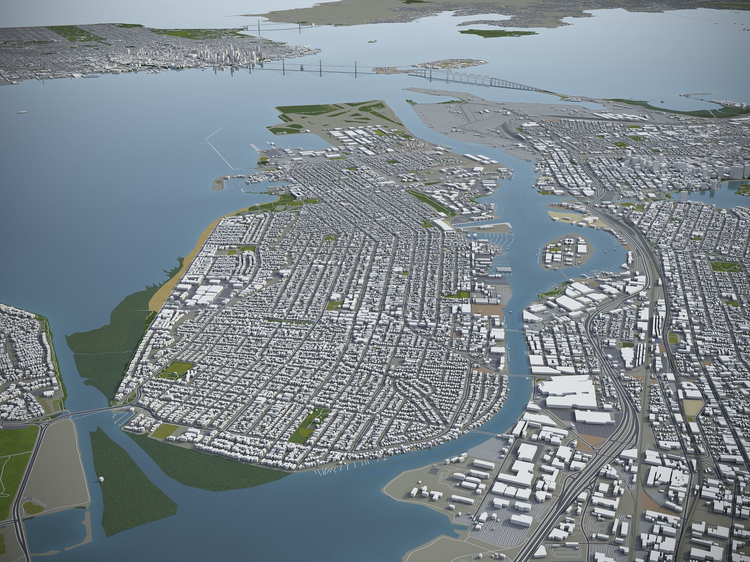 San Francisco Bay - all cities 3D Model Collection_27