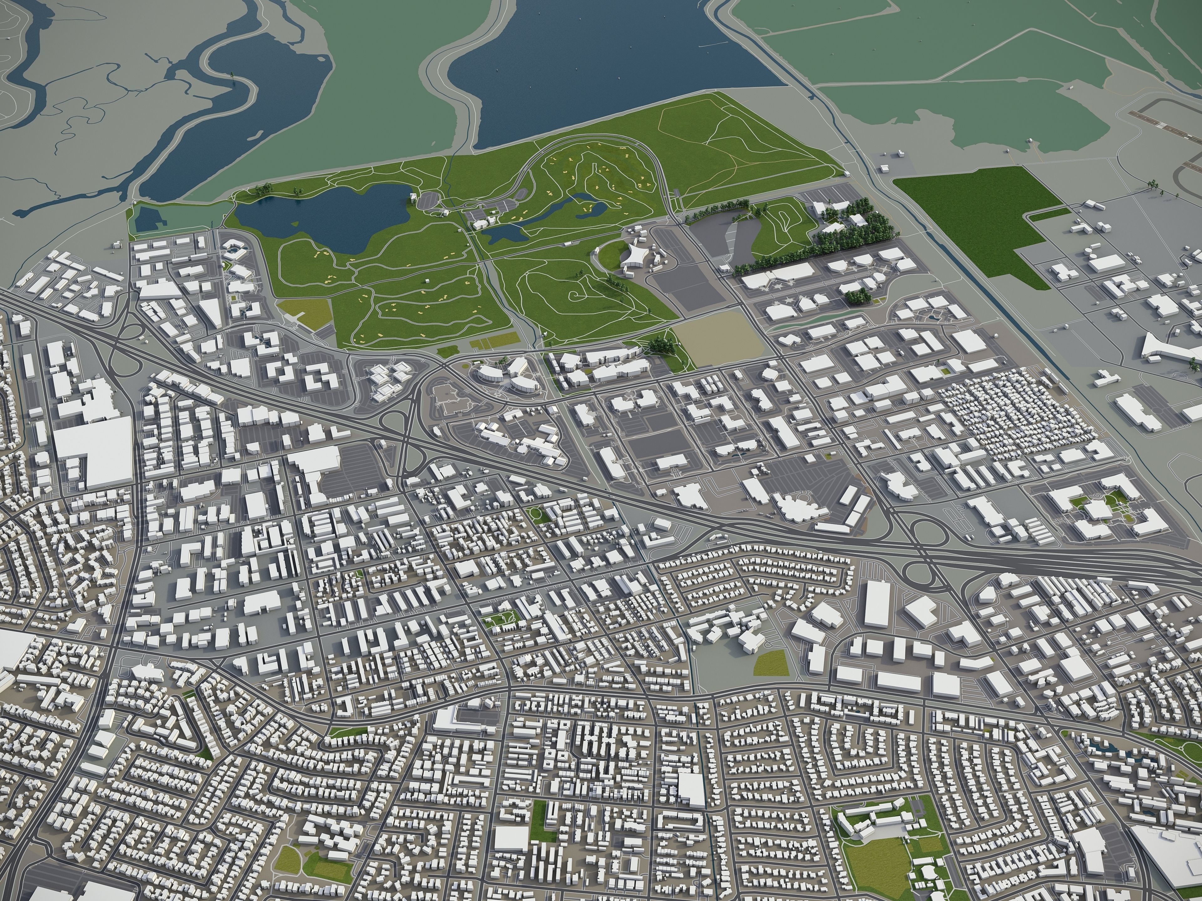 San Francisco Bay - all cities 3D Model Collection_43