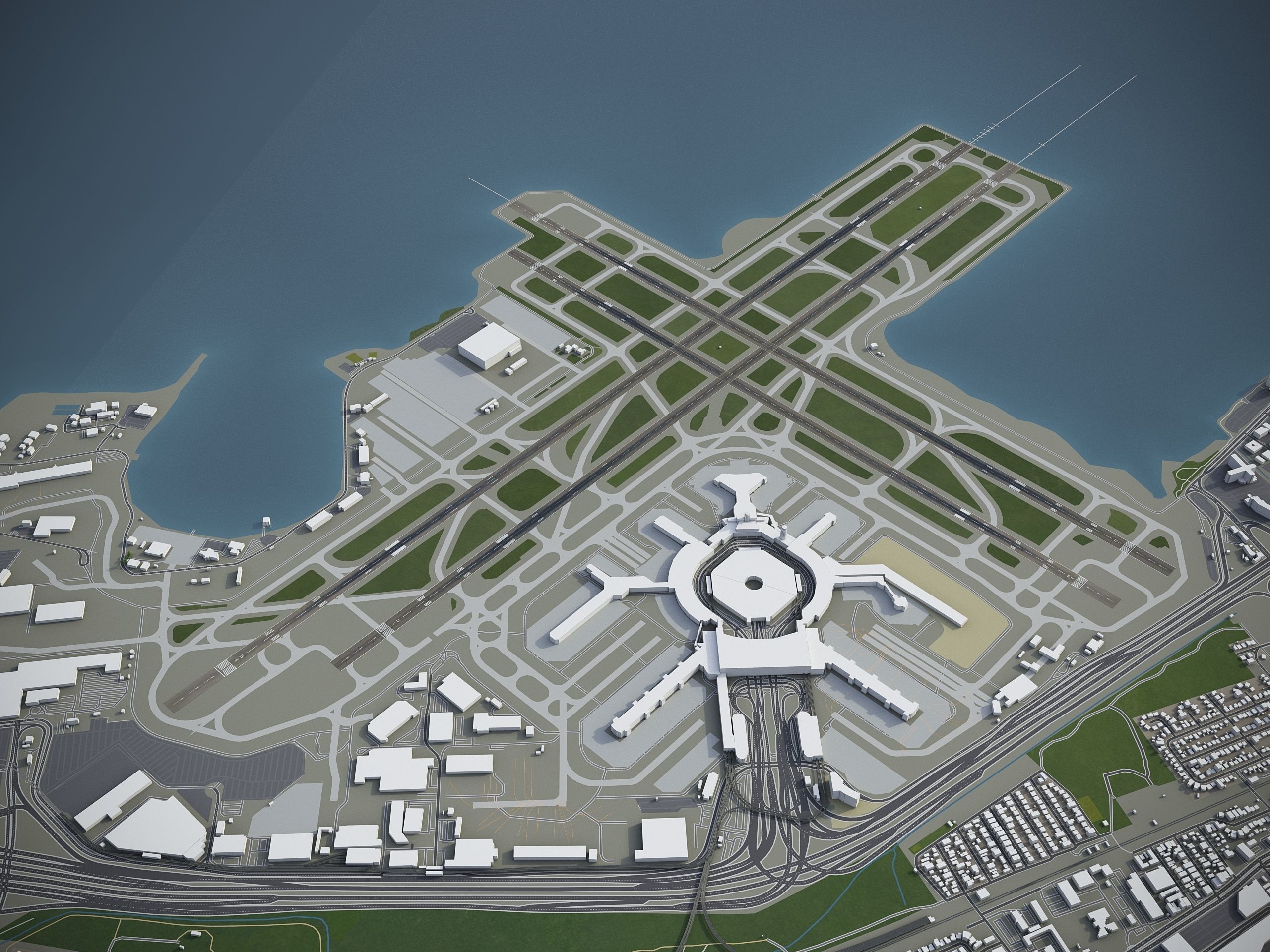 San Francisco Bay - all cities 3D Model Collection_15