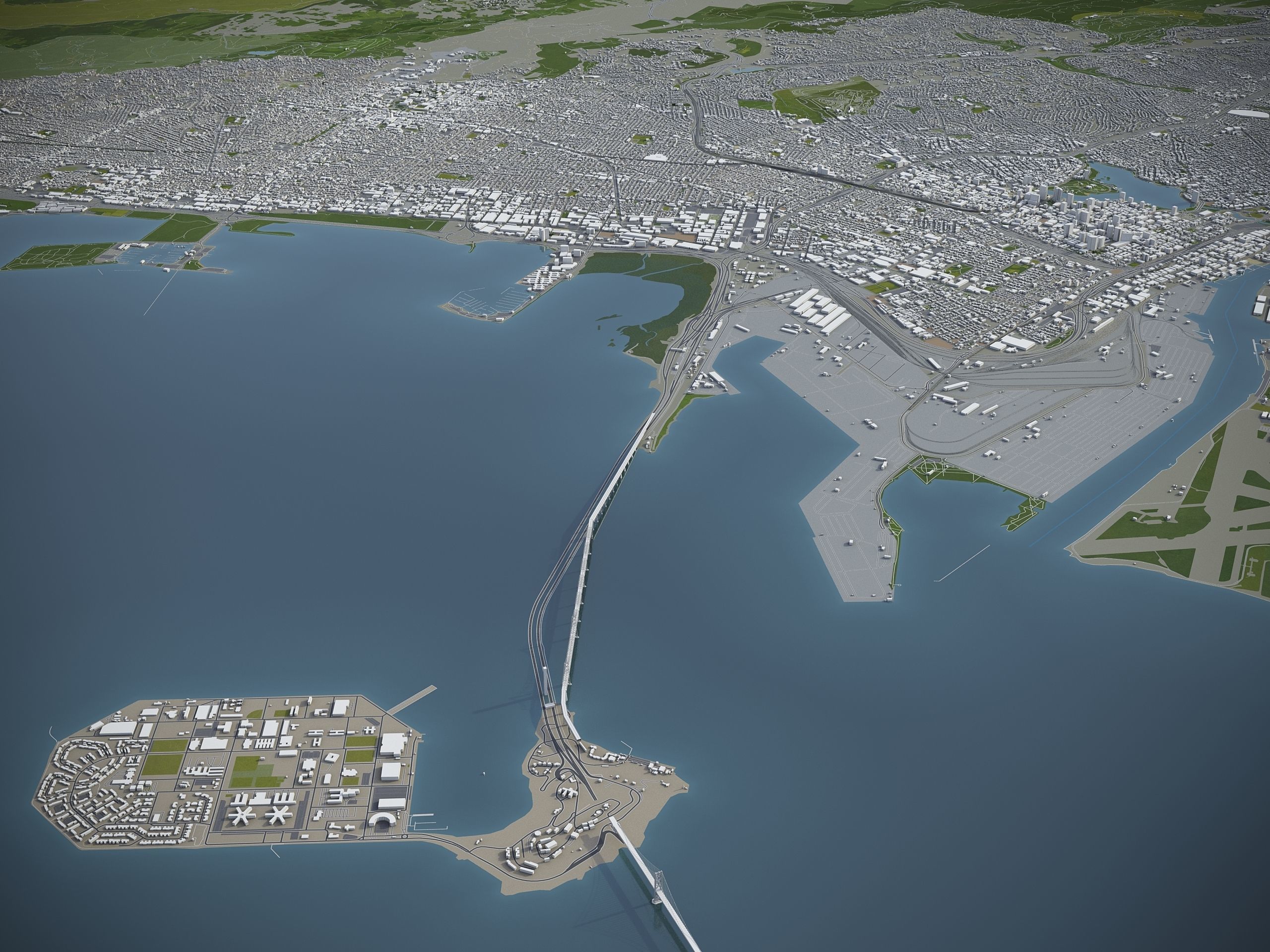San Francisco Bay - all cities 3D Model Collection_30