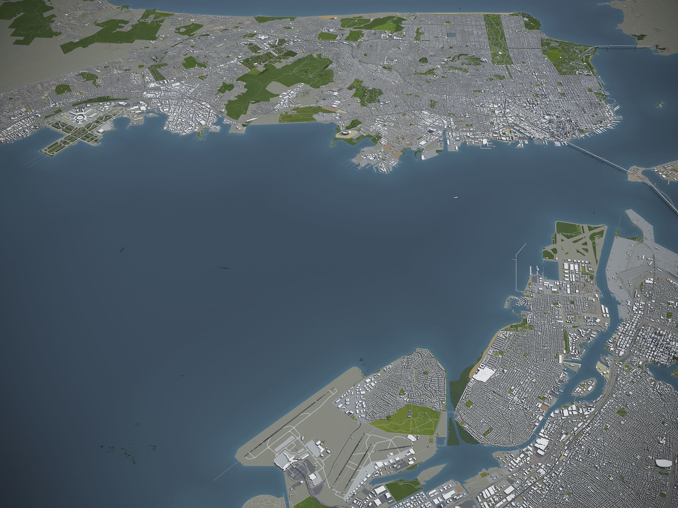 San Francisco Bay - all cities 3D Model Collection_24