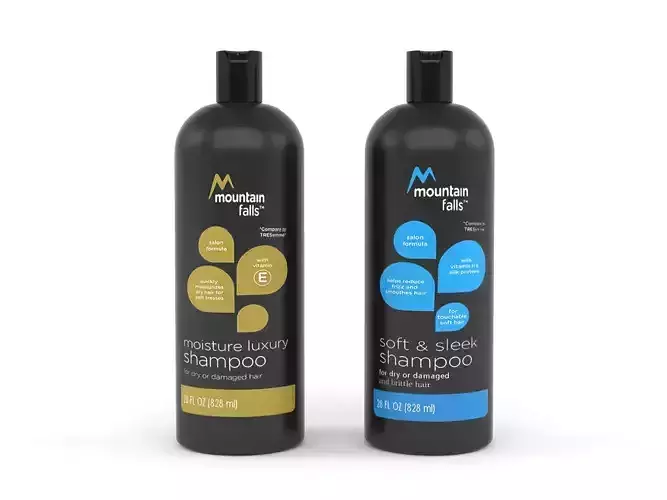 Mountain Falls Shampoo 3D model