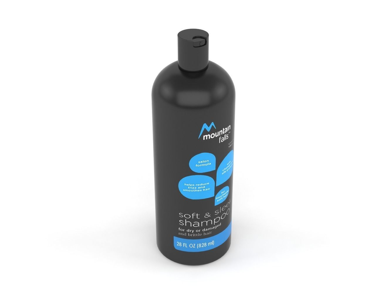 Mountain Falls Shampoo 3D model_3