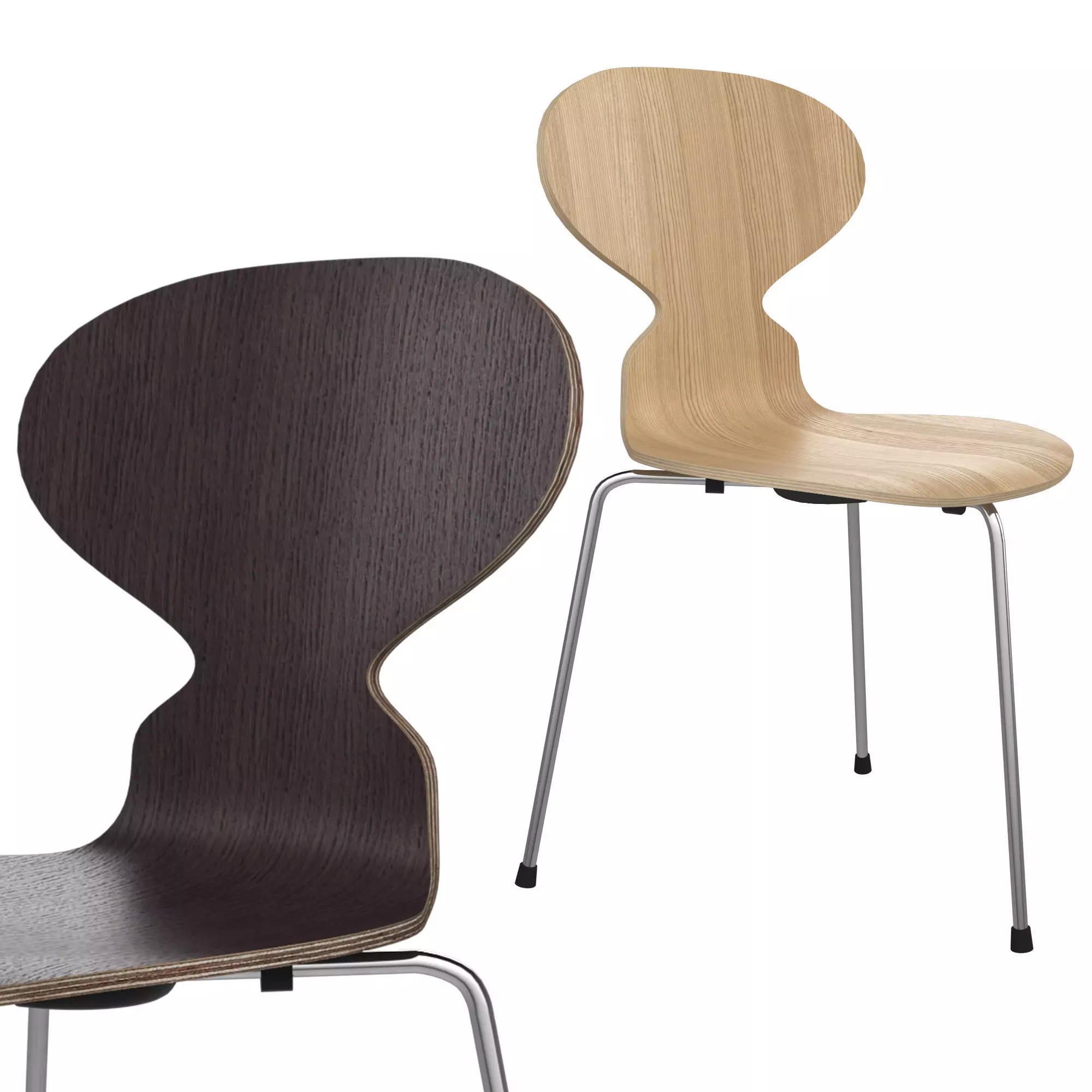 The Ant Chair by Arne Jacobsen Fritz Hansen 3D model_0