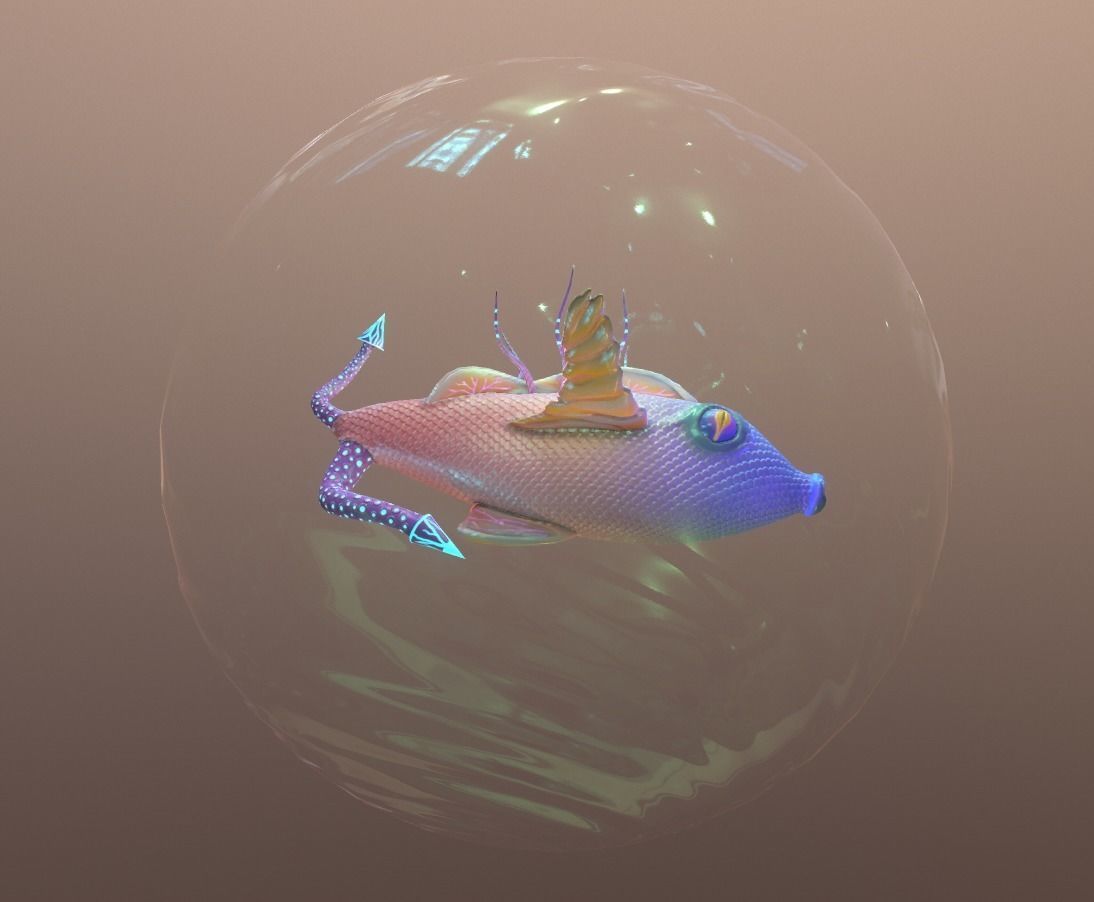 Fish The Flyer 3D model_5