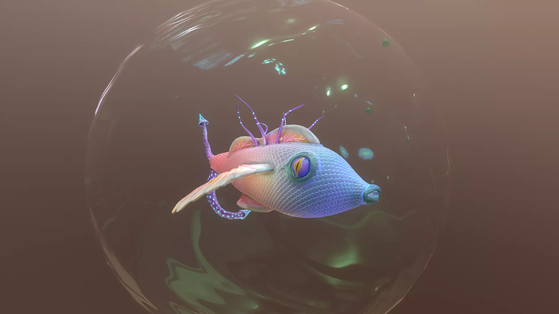 Fish The Flyer 3D model_0