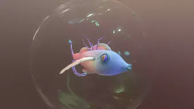 Fish The Flyer 3D model