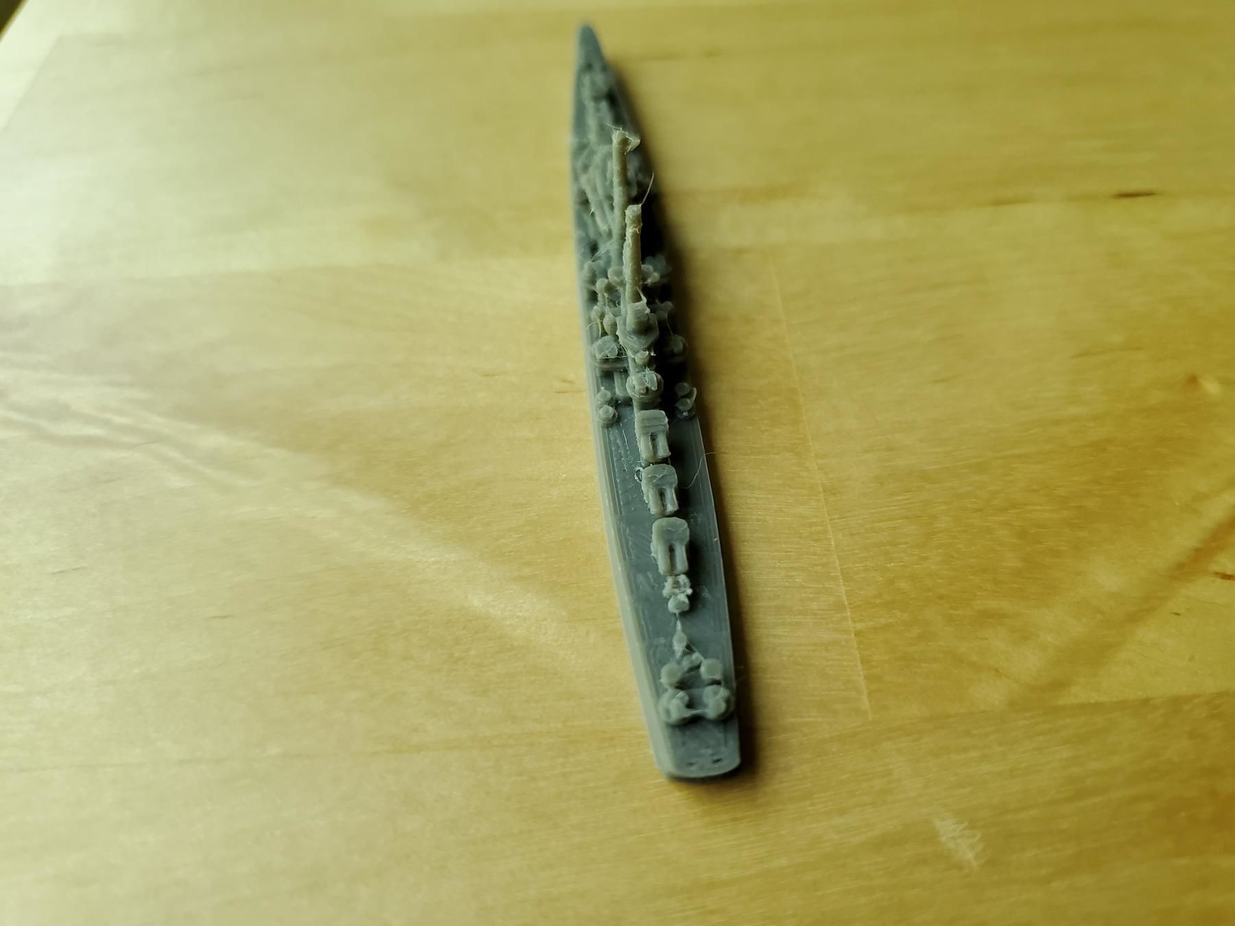 US Juneau Class Cruiser Warship 3D print model_10
