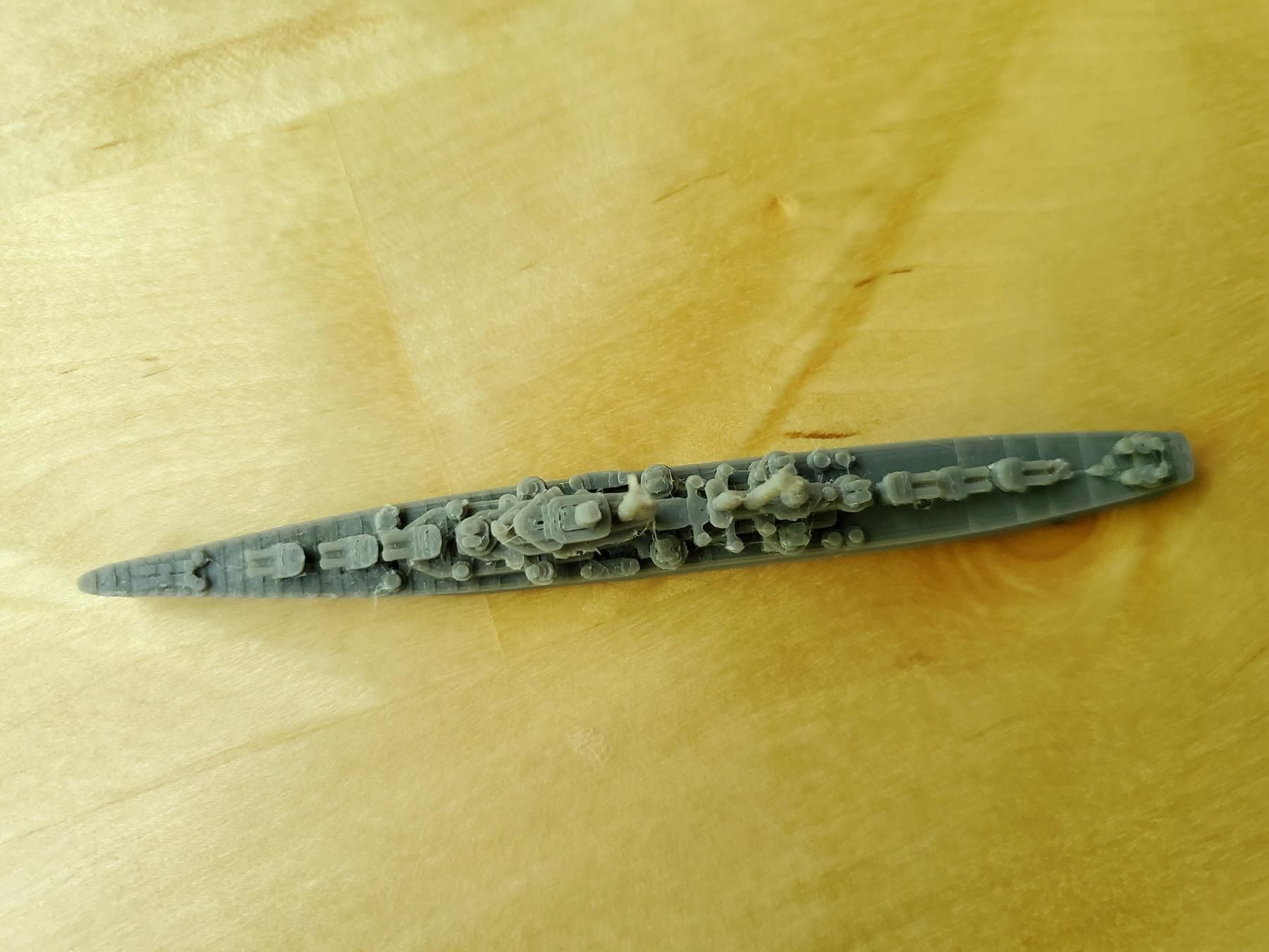 US Juneau Class Cruiser Warship 3D print model_3