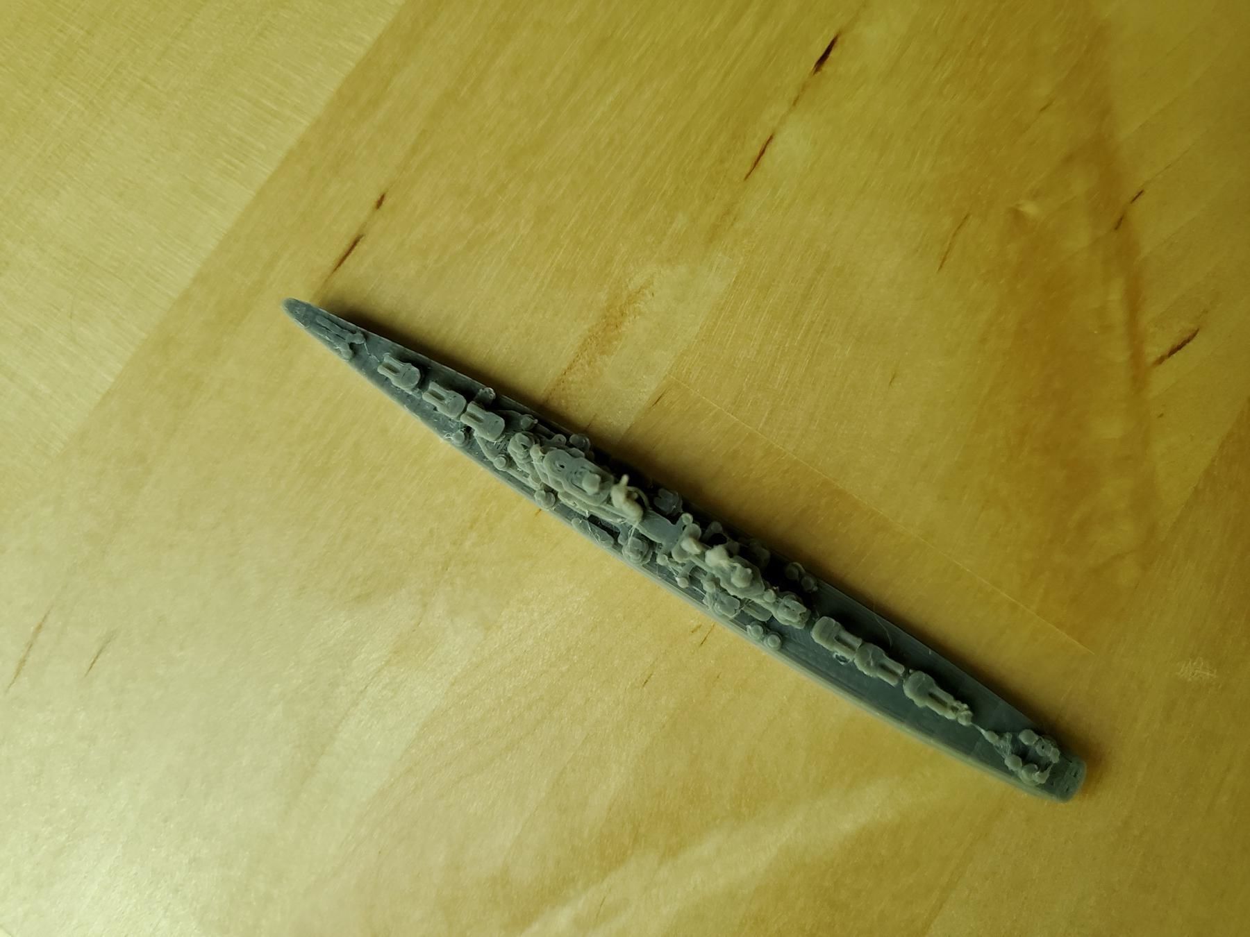 US Juneau Class Cruiser Warship 3D print model_11