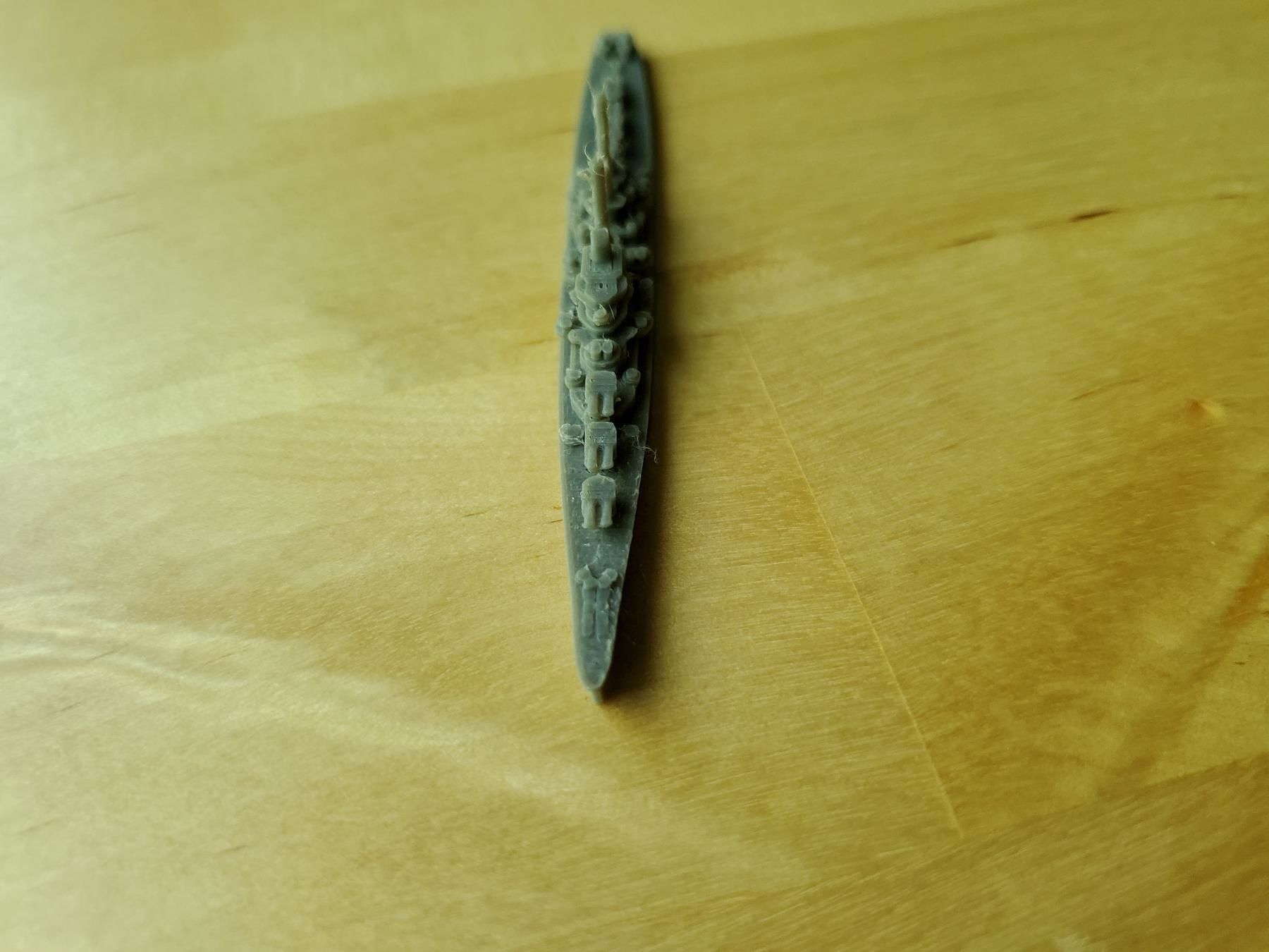 US Juneau Class Cruiser Warship 3D print model_9