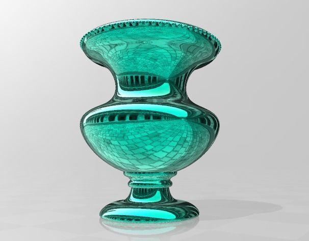 Contemporary vase 3D print model_2