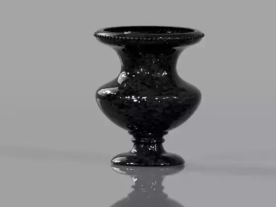 Contemporary vase 3D print model