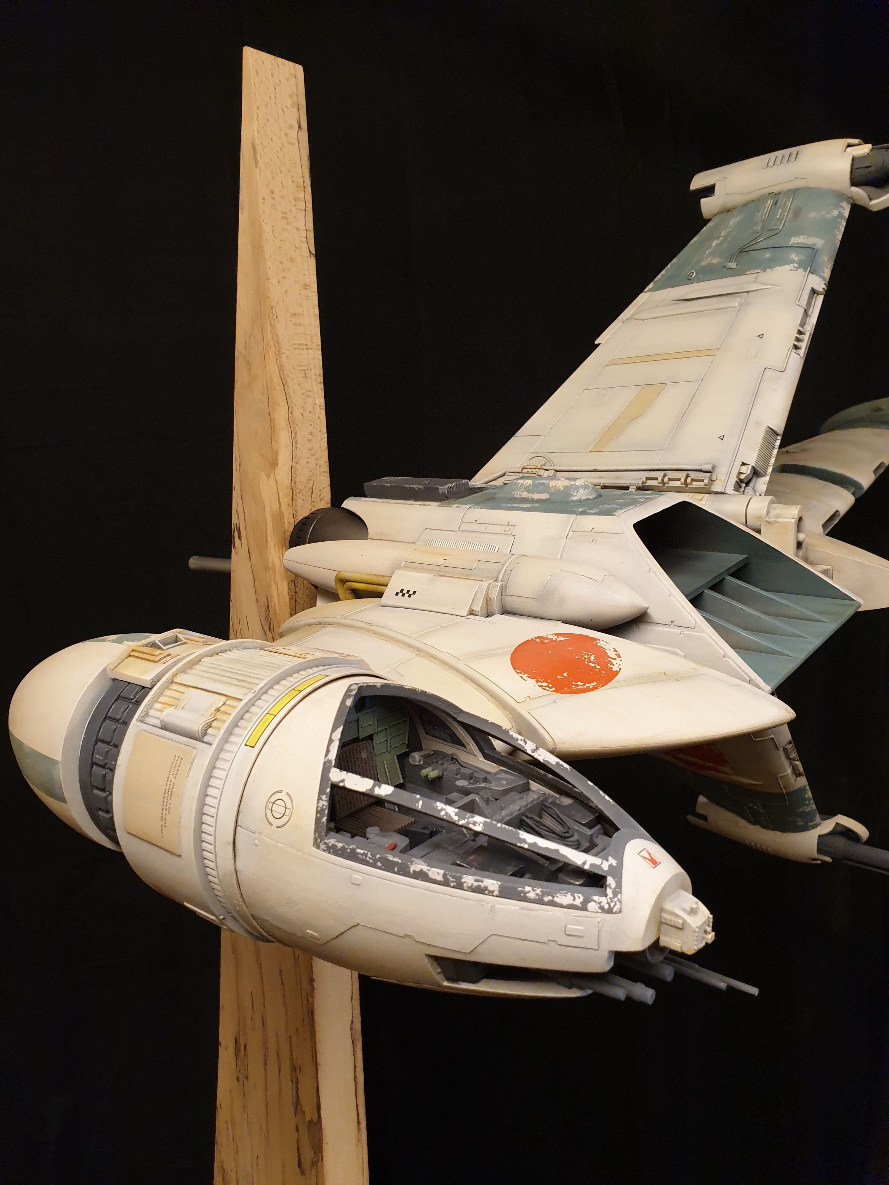 Starwars B-Wing  3D print model_1