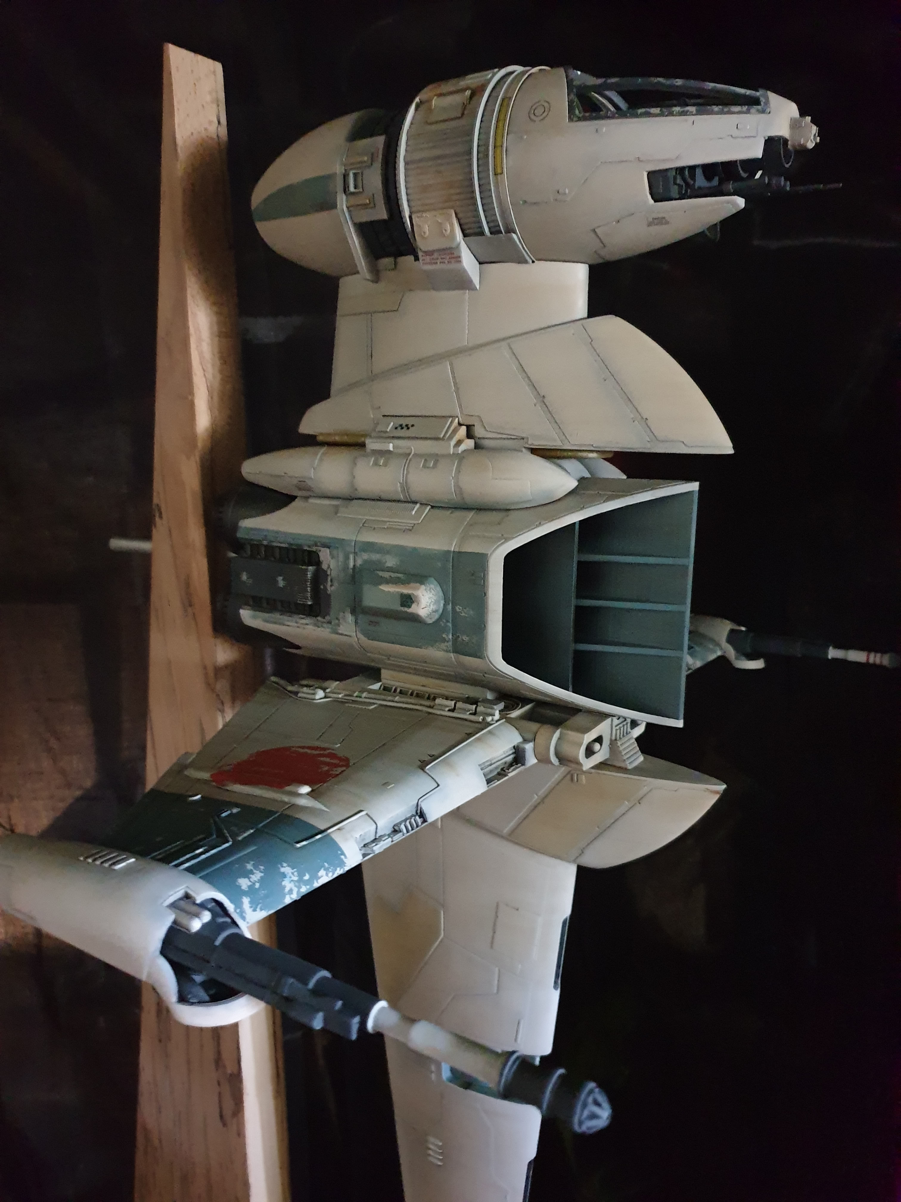 Starwars B-Wing  3D print model_5
