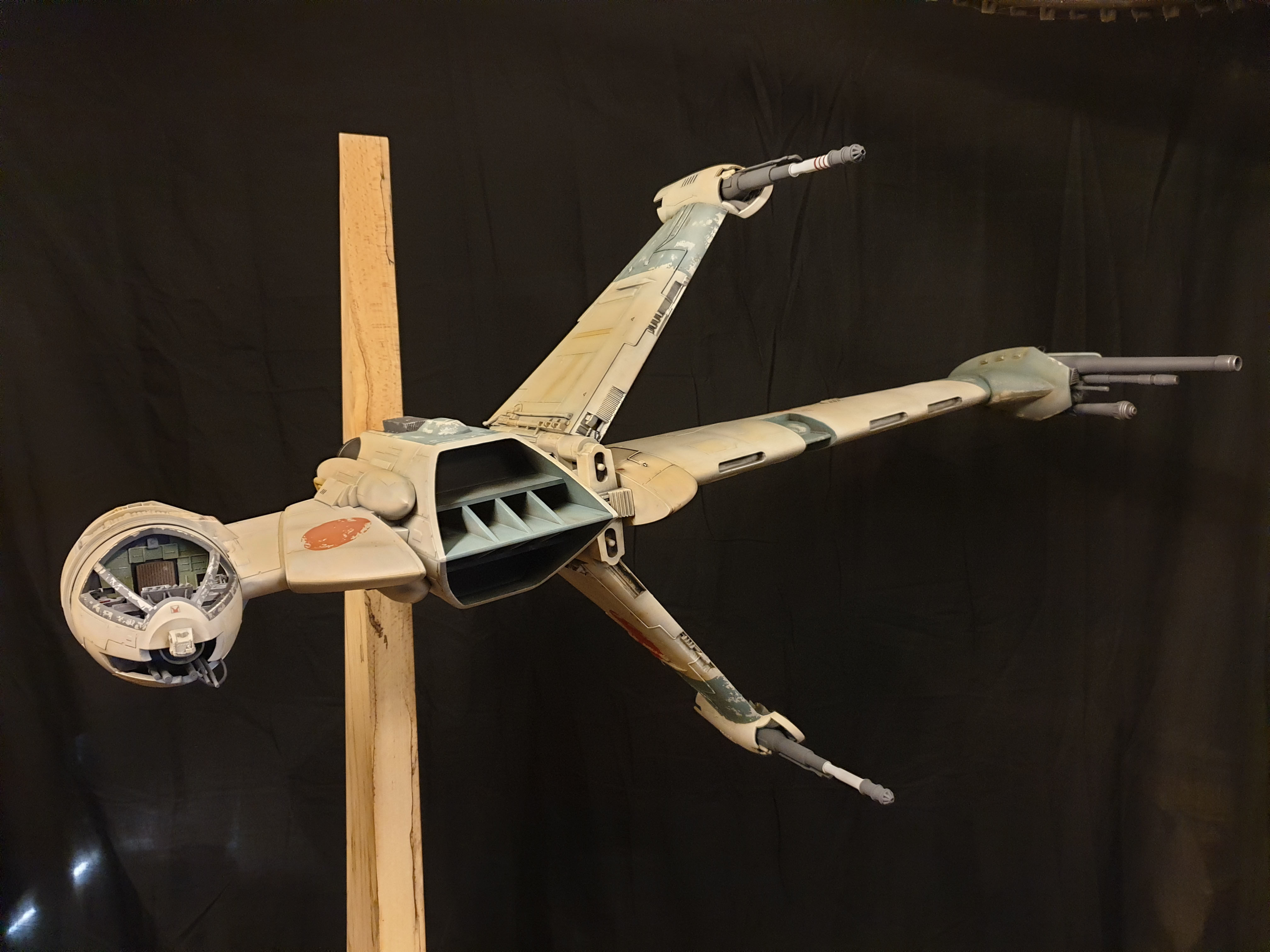 Starwars B-Wing  3D print model_2