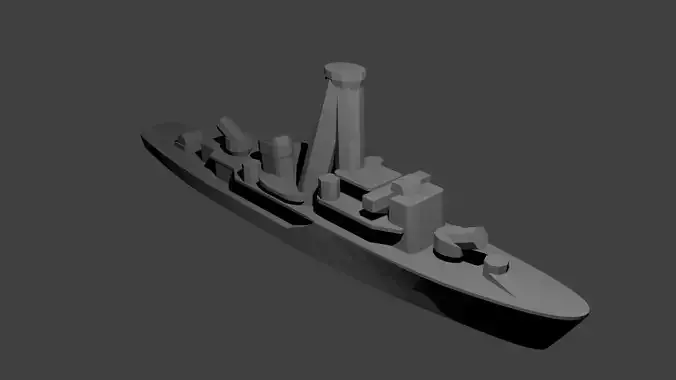 Soviet T-43 Class Minesweeper Warship