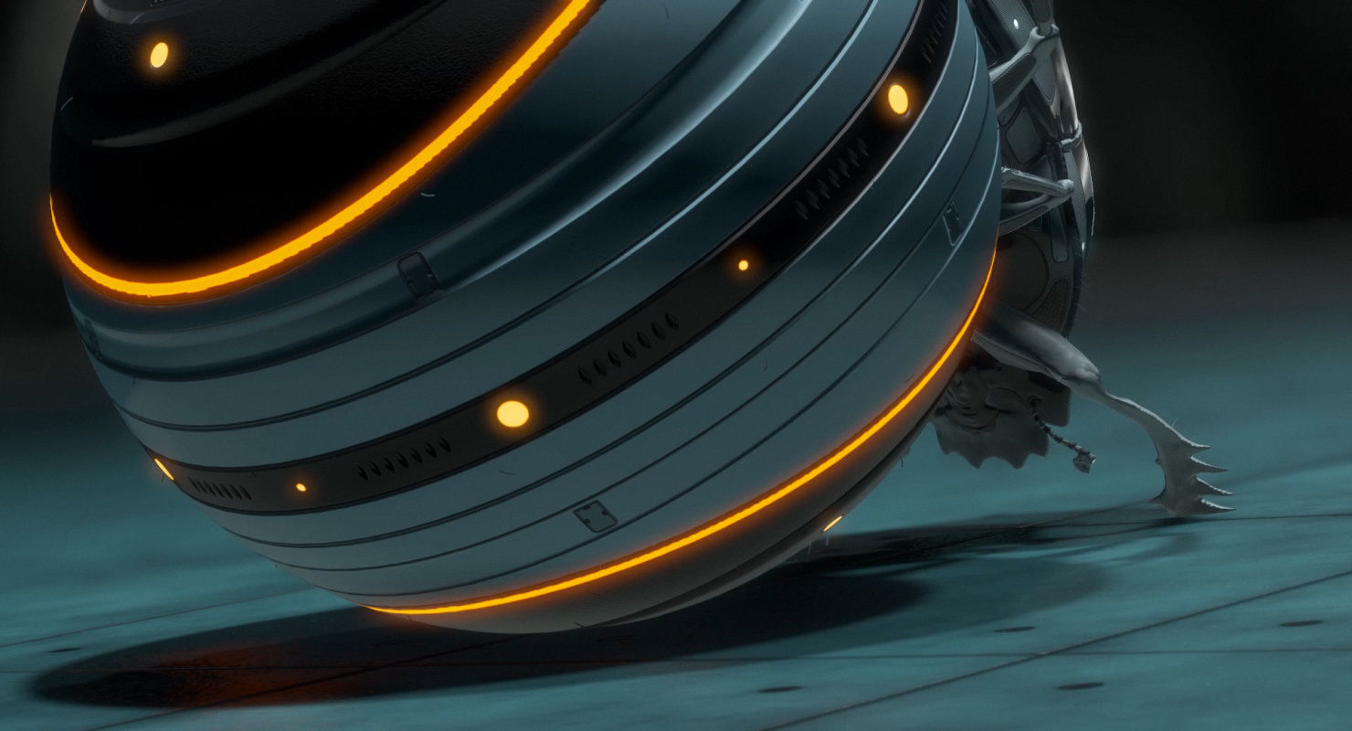 Dung Beetle Low-poly 3D model_45