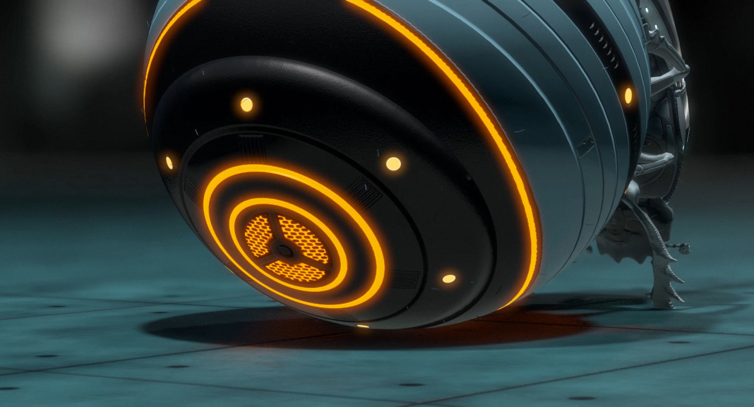 Dung Beetle Low-poly 3D model_43