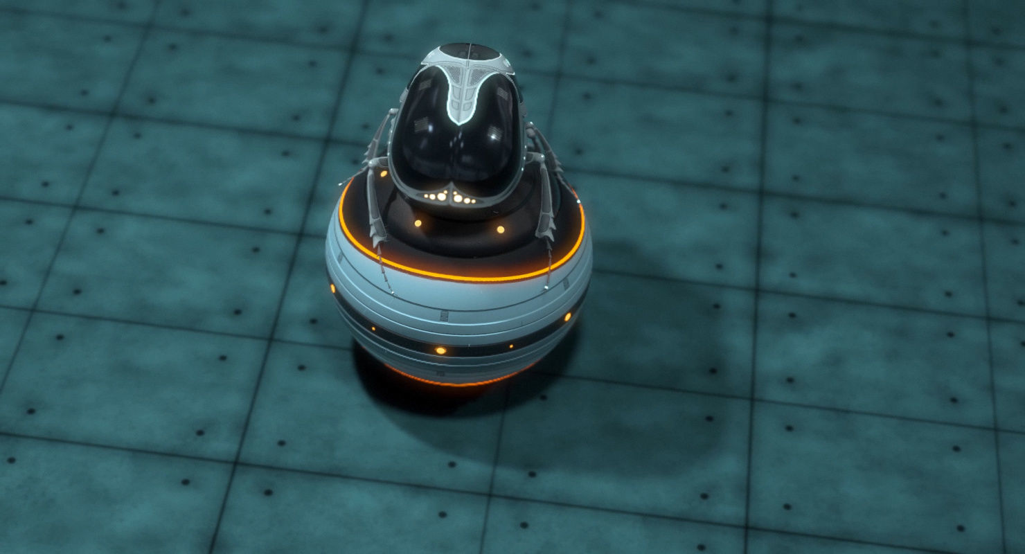 Dung Beetle Low-poly 3D model_58