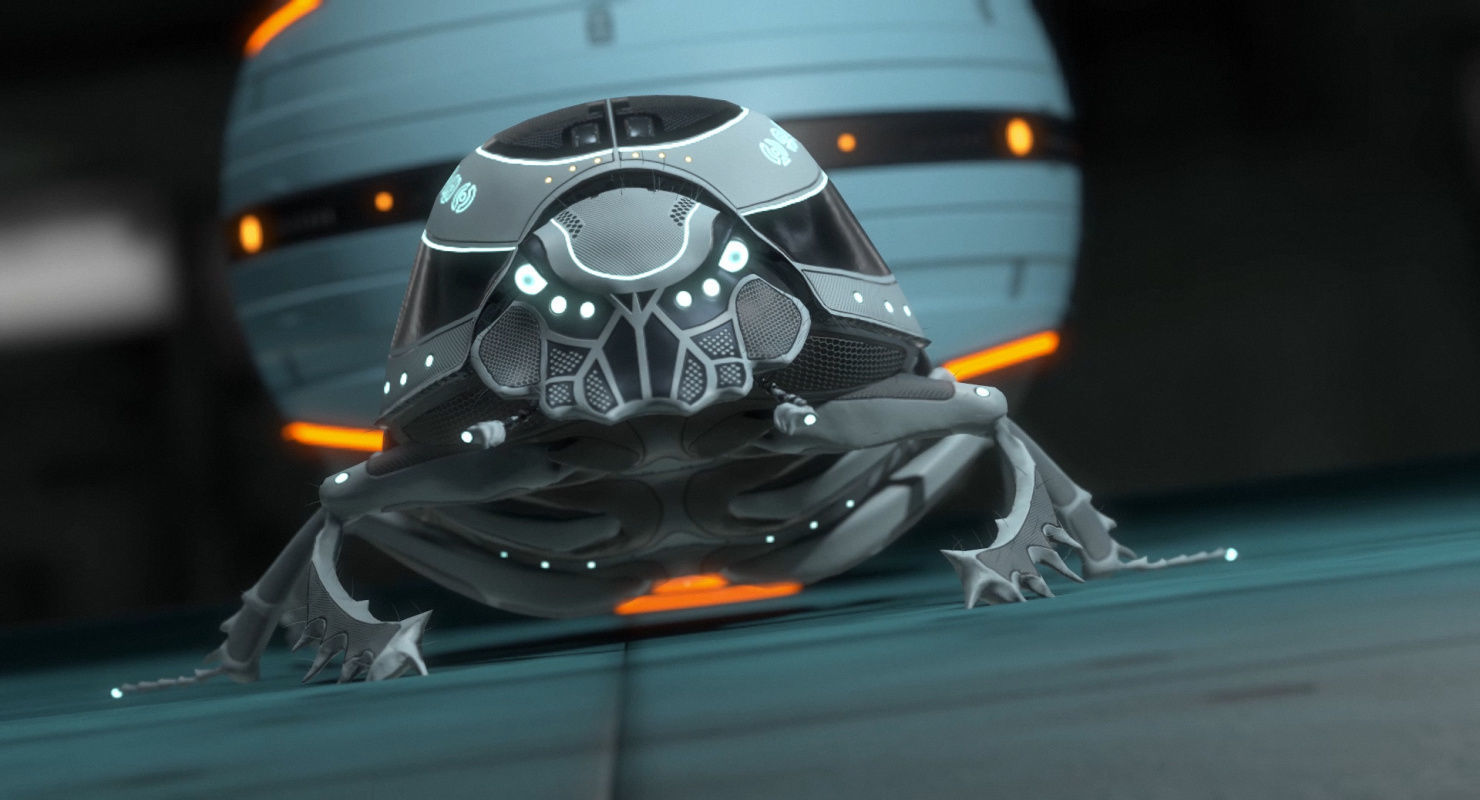 Dung Beetle Low-poly 3D model_53