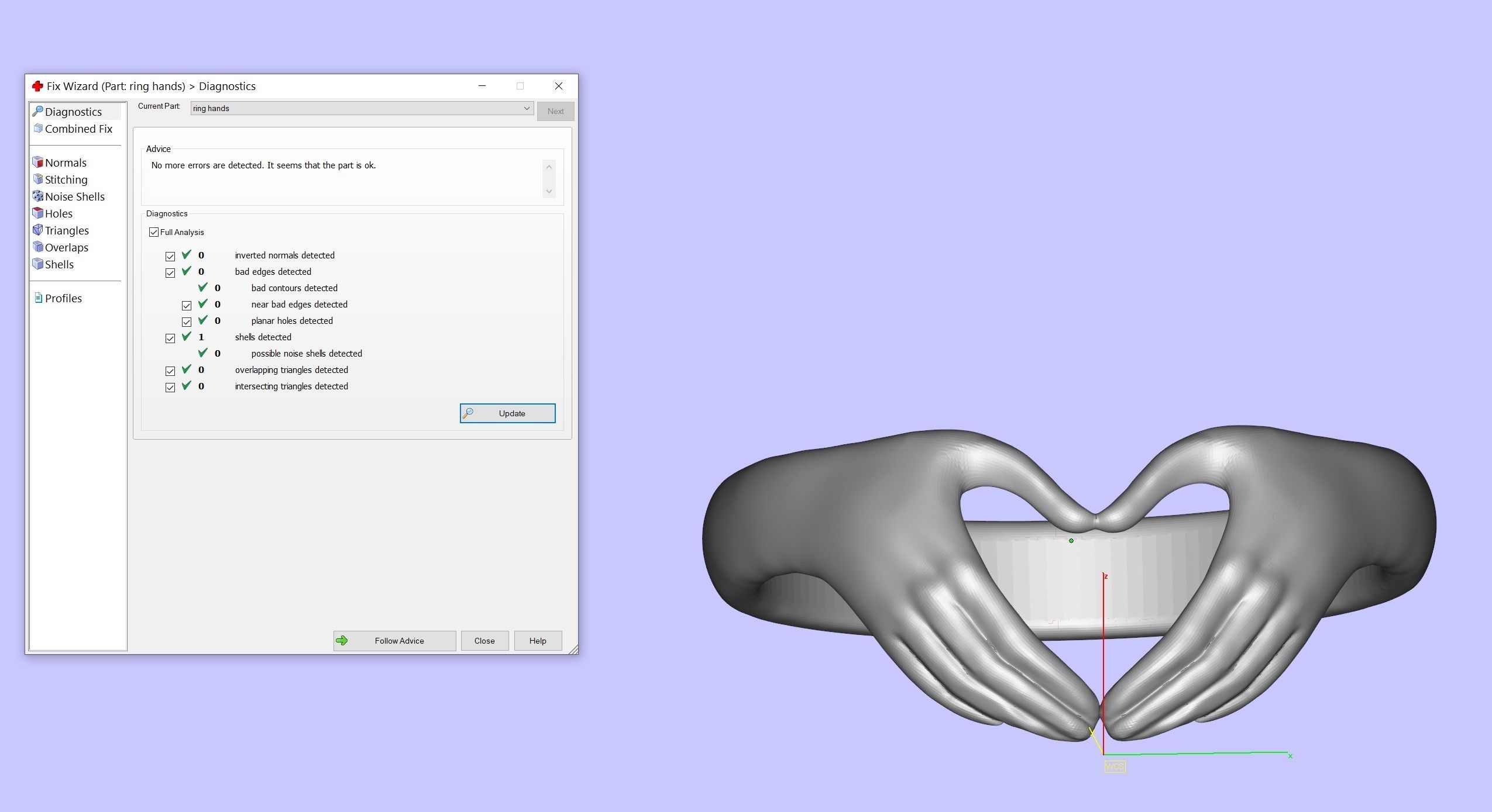 ring hand  3D print model_8
