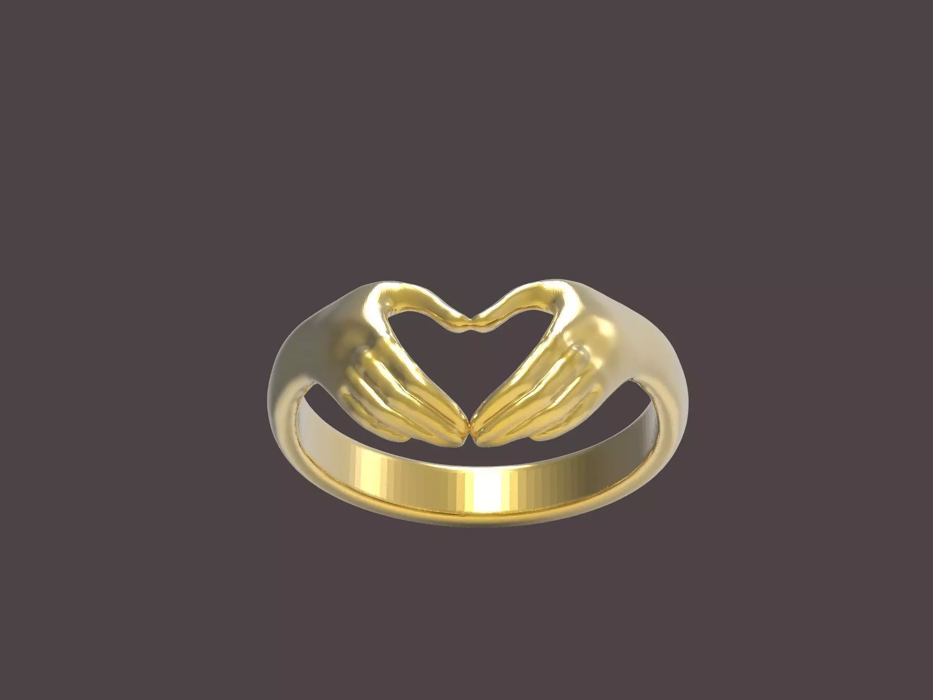 ring hand  3D print model_0