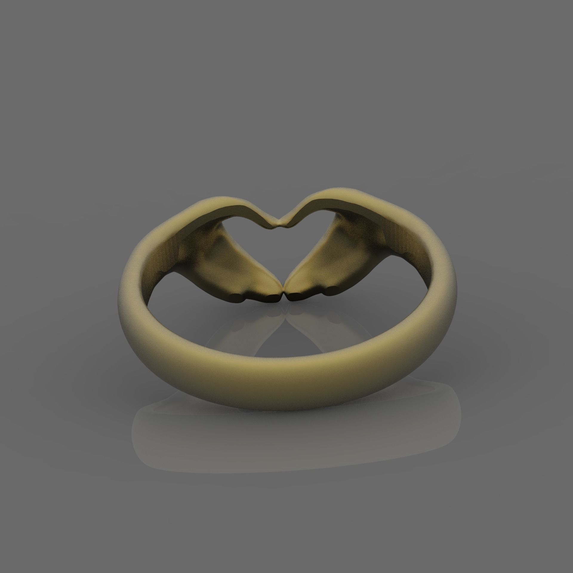 ring hand  3D print model_6