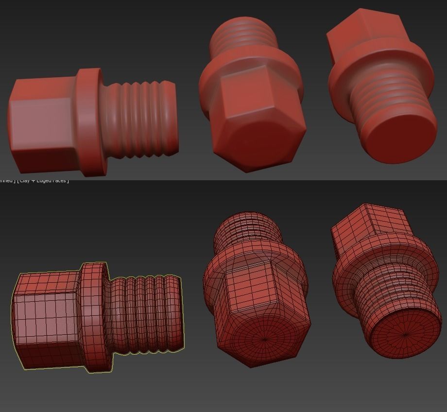 Work Seeker EX Printable or render Wheel 3D print model_9