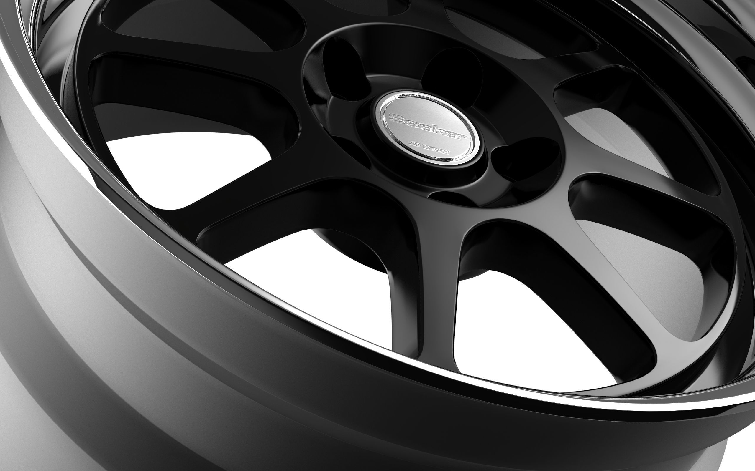 Work Seeker EX Printable or render Wheel 3D print model_1