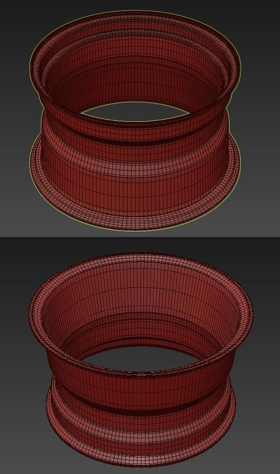 Work Seeker EX Printable or render Wheel 3D print model_7