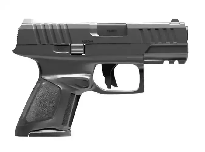 Gun glock2   3D model