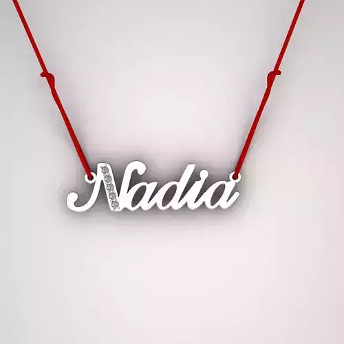 Name Nadia 3D print model
