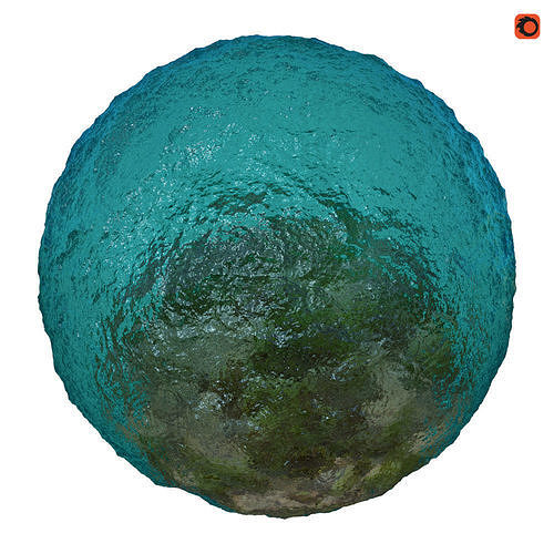 Sea water mtl 3D model